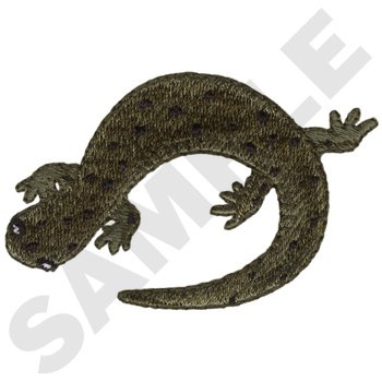 Salamander Machine Embroidery Design