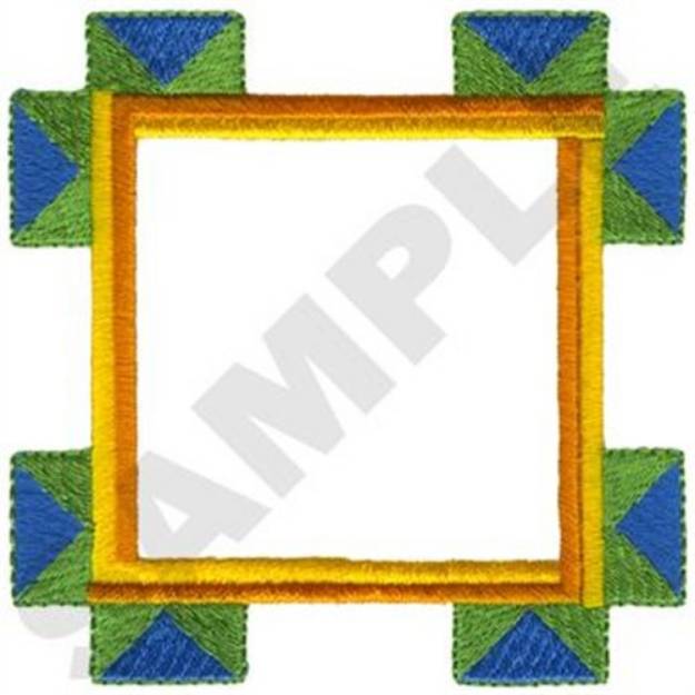 Picture of Quilt Pattern Frame Machine Embroidery Design