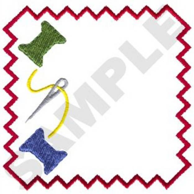 Picture of Sewing Border Machine Embroidery Design