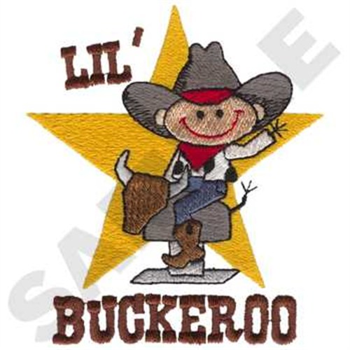 Lil Buckeroo Machine Embroidery Design