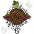 Picture of Vino Machine Embroidery Design