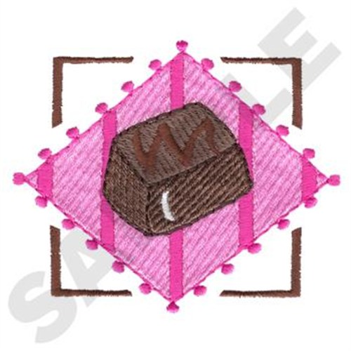 Chocolate Machine Embroidery Design
