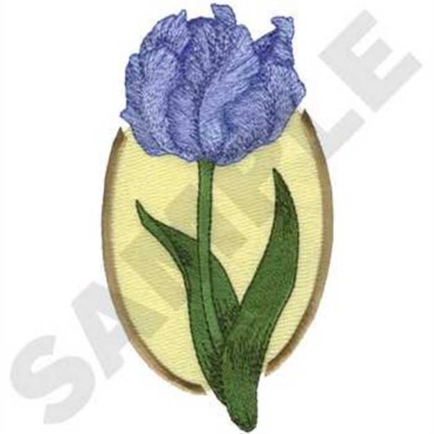 Picture of Parrot Tulip Machine Embroidery Design