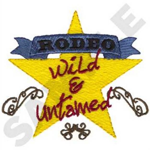 Picture of Rodeo Wild & Untamed Machine Embroidery Design