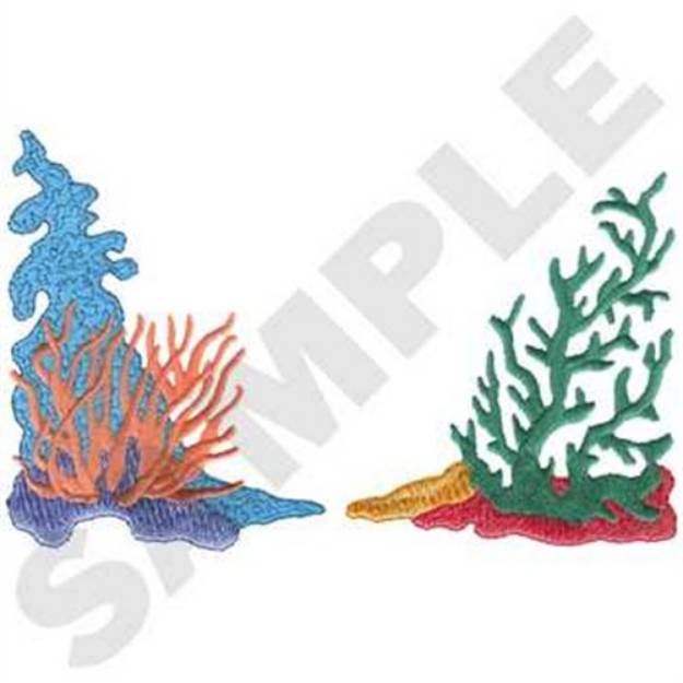 Picture of Aquarium Scene Machine Embroidery Design