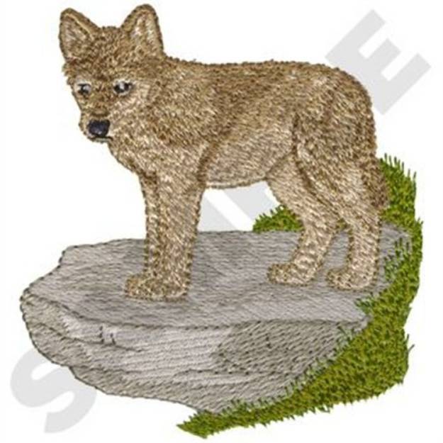 Picture of Baby Wolf Machine Embroidery Design