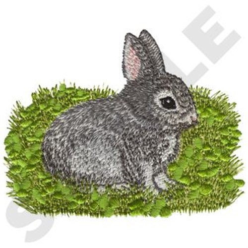 Baby Rabbit Machine Embroidery Design