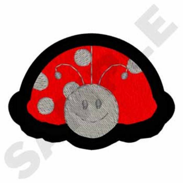 Picture of Happy Ladybug Machine Embroidery Design
