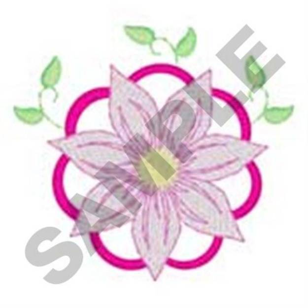 Picture of Small Flower Border Machine Embroidery Design