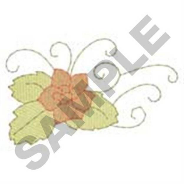 Picture of Small Rose Border Machine Embroidery Design