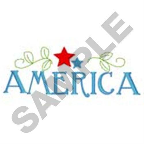 America Star Border Machine Embroidery Design