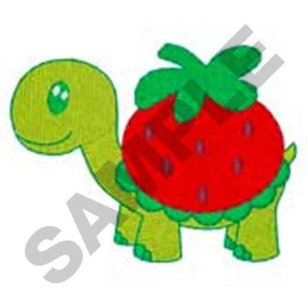 Picture of Strawberry Turtle Machine Embroidery Design