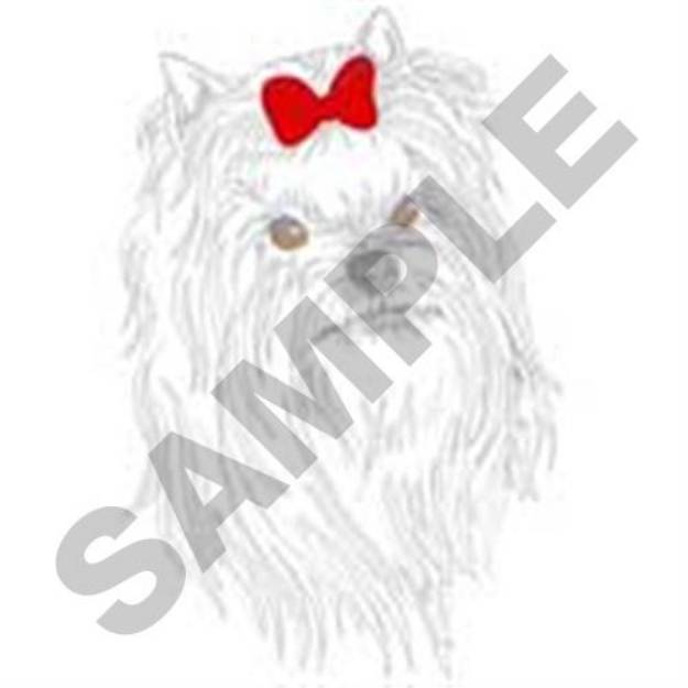 Picture of Yorkshire Terrier Machine Embroidery Design