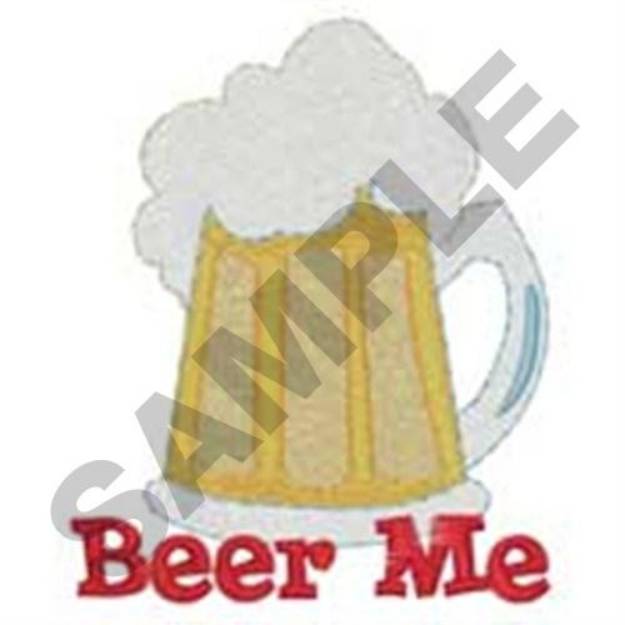 Picture of Beer Me Machine Embroidery Design