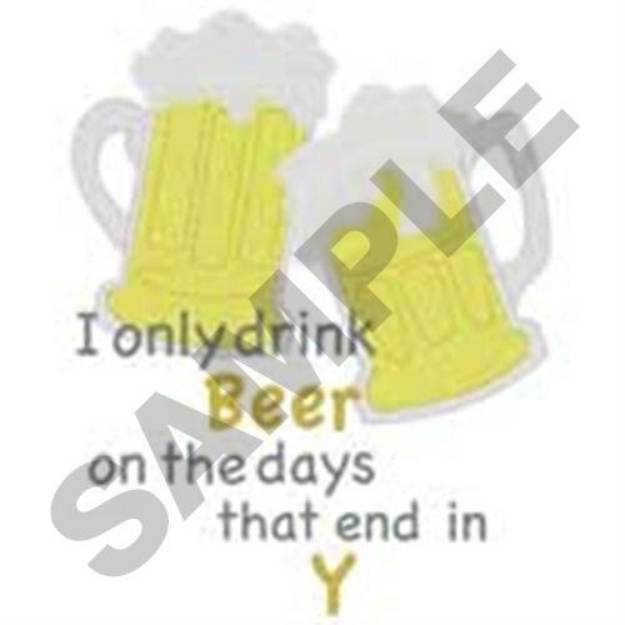 Picture of Beer Days Machine Embroidery Design