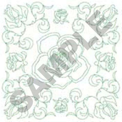 Roses Outline Machine Embroidery Design