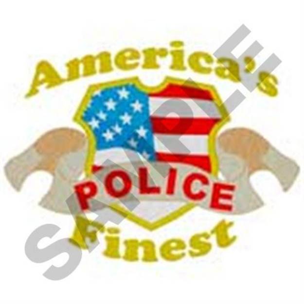 Picture of Americas Finest Machine Embroidery Design