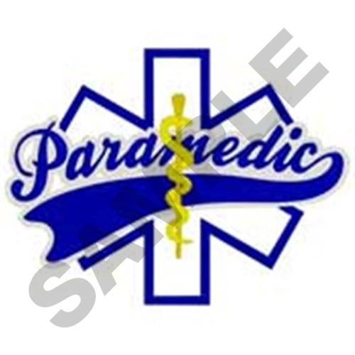 Paramedic Machine Embroidery Design
