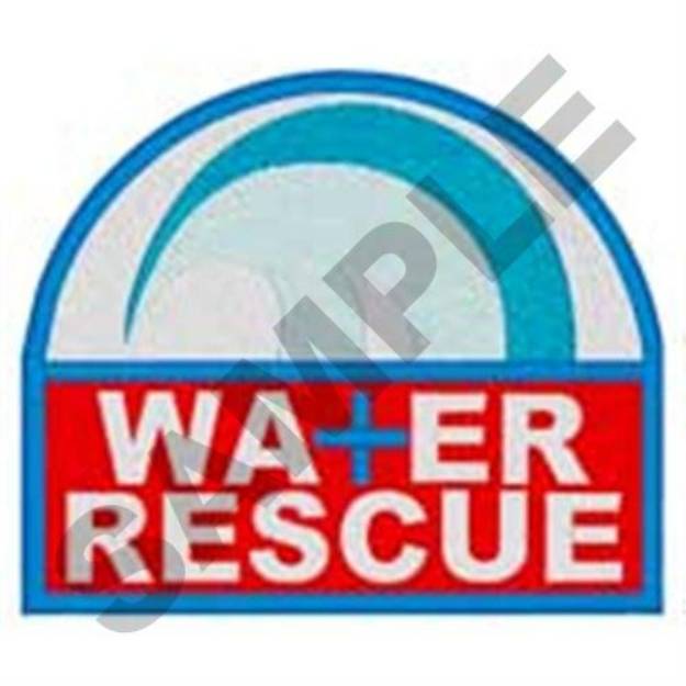 Picture of Water Rescue Machine Embroidery Design