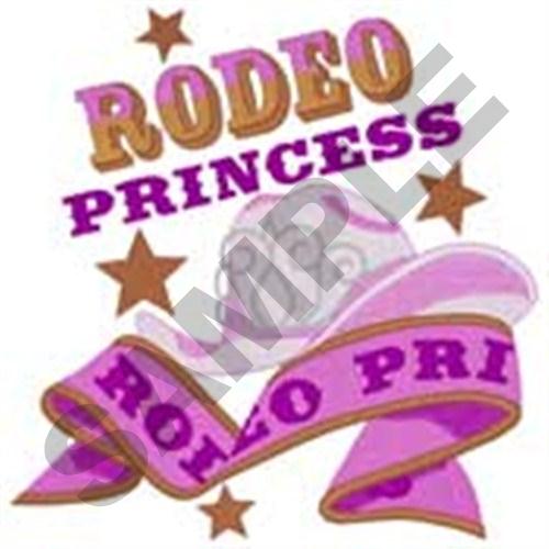 Rodeo Princess Machine Embroidery Design