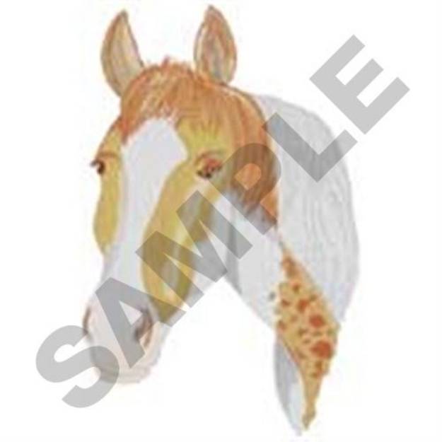 Picture of Pinto Horse Machine Embroidery Design