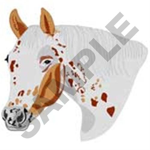 Appaloosa Horse Machine Embroidery Design