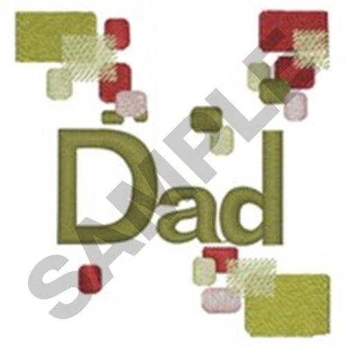 Fathers Day Machine Embroidery Design