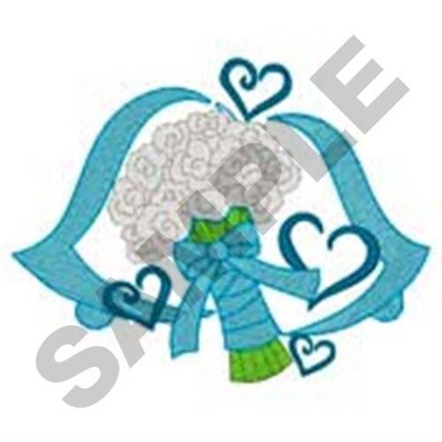 Picture of Wedding Bouquet Machine Embroidery Design