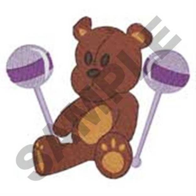 Picture of Teddy Bear Machine Embroidery Design
