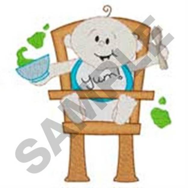 Picture of Baby Food Machine Embroidery Design