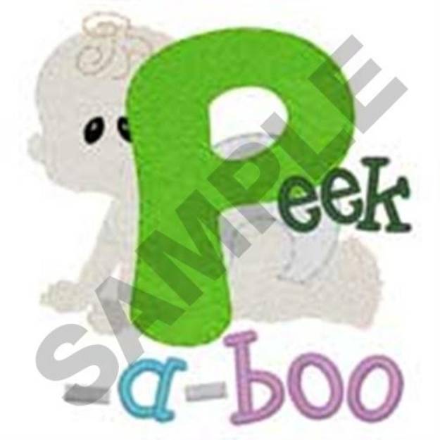 Picture of Peek-a-boo Machine Embroidery Design