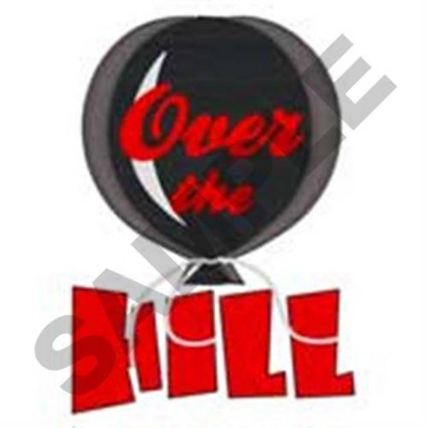 Picture of Over The Hill Machine Embroidery Design