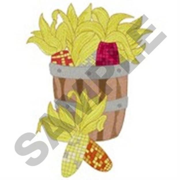 Picture of Indian Corn Machine Embroidery Design