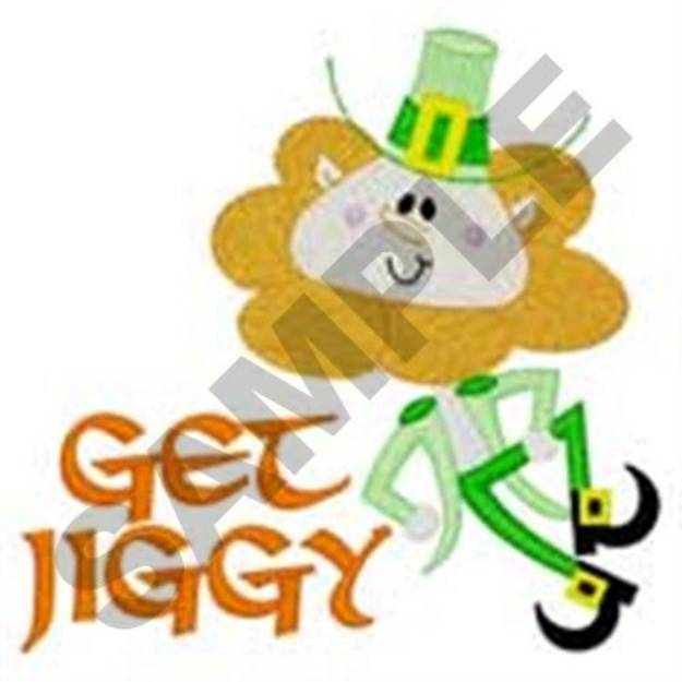 Picture of Get Jiggy Machine Embroidery Design