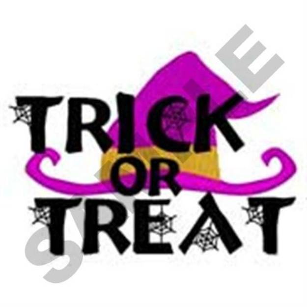 Picture of Trick Or Treat Machine Embroidery Design