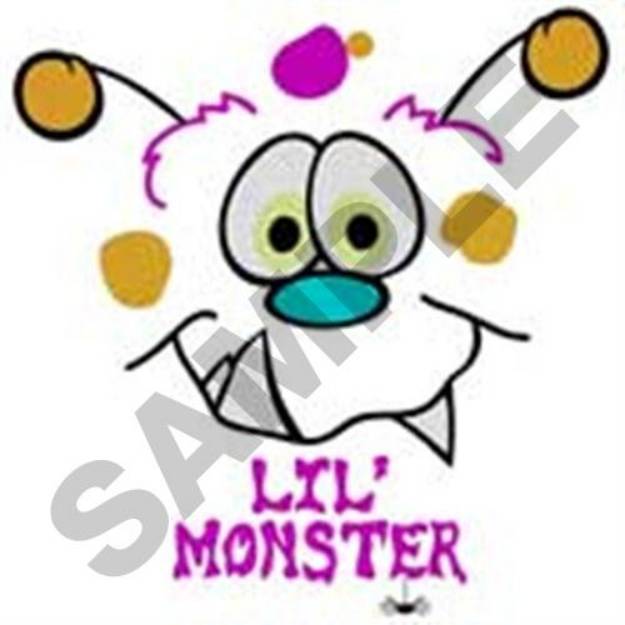 Picture of Lil Monster Machine Embroidery Design