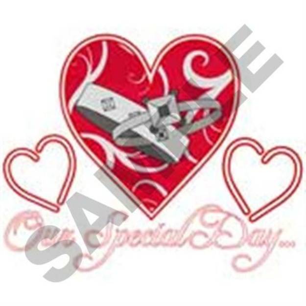 Picture of Our Special Day Machine Embroidery Design
