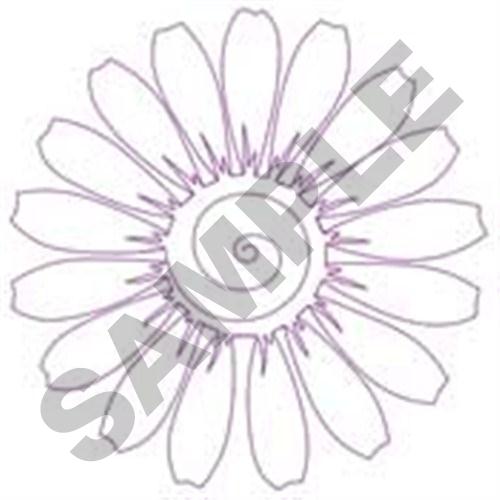 Daisy Quilt Machine Embroidery Design