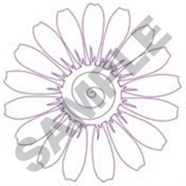 Picture of Daisy Quilt Machine Embroidery Design