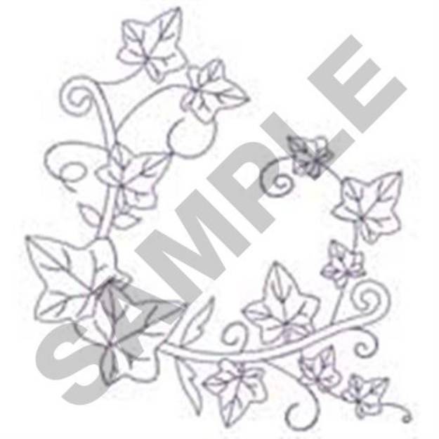 Picture of Ivy Quilt Machine Embroidery Design