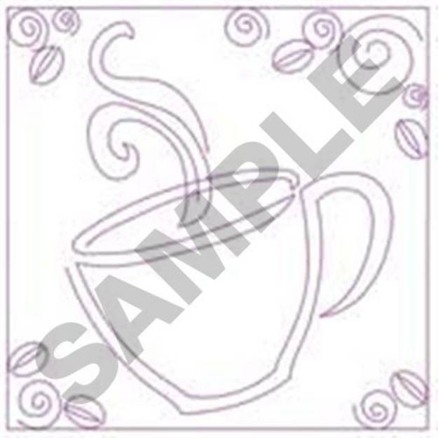 Picture of Coffee Quilt Machine Embroidery Design