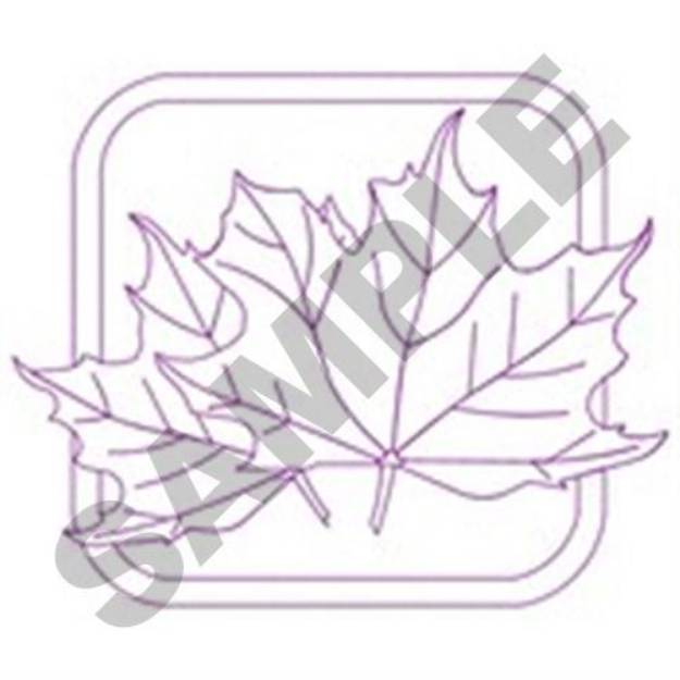Picture of Leaves Quilt Machine Embroidery Design