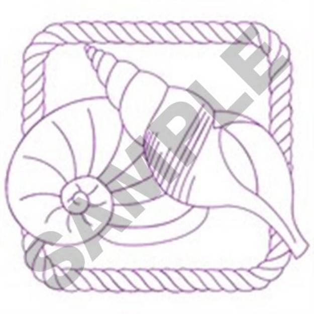 Picture of Shells Quilt Machine Embroidery Design