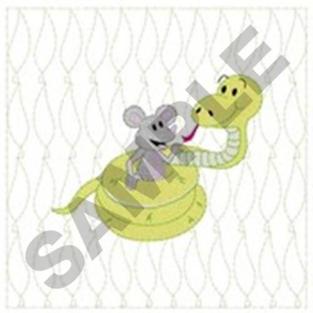 Picture of Snake Quilt Machine Embroidery Design