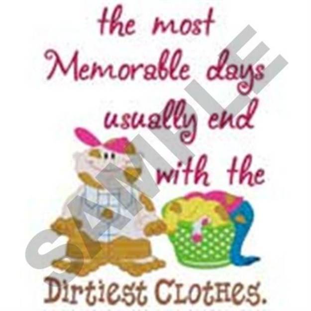 Picture of Dirtiest Clothes Machine Embroidery Design