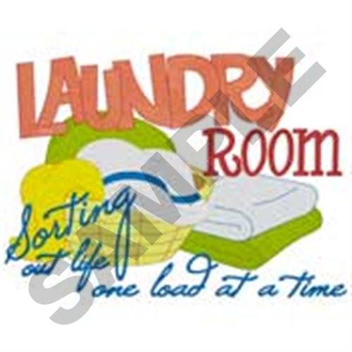 Laundry Room Machine Embroidery Design
