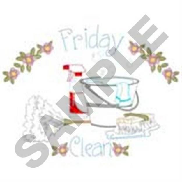Picture of Friday Clean Machine Embroidery Design