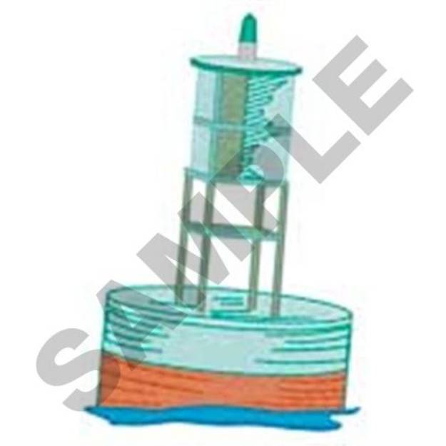 Picture of Ocean Buoy Machine Embroidery Design