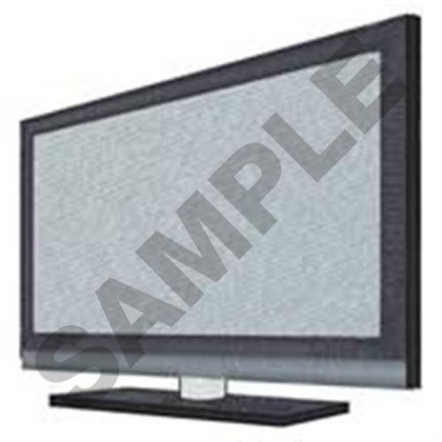Picture of Flat Screen Tv Machine Embroidery Design