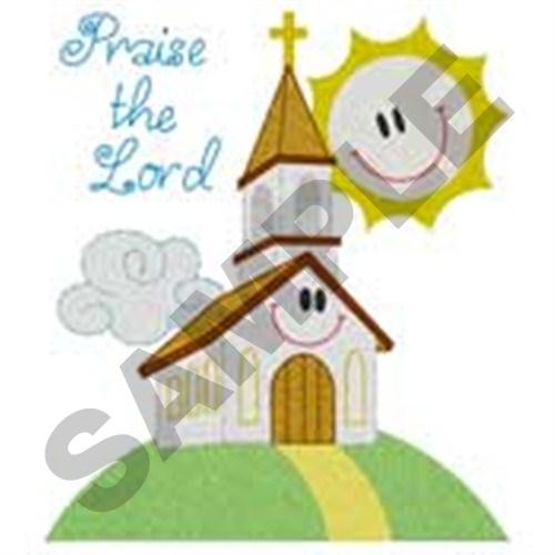 Praise The Lord Machine Embroidery Design